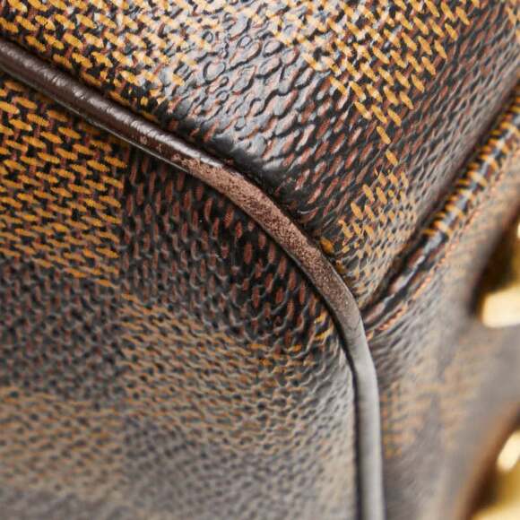 LOUIS VUITTON Authentic Brown Damier Leather Shoulder Bag - Picture 5 of 15